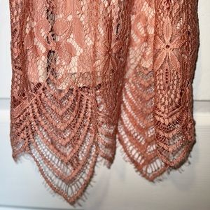 Express blush/light pink dress, size small